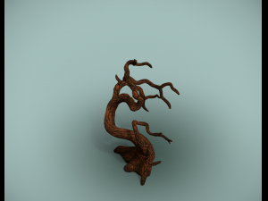 tree with flowers 3D 모델