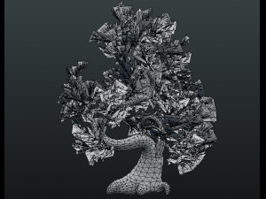 tree with flowers 3D 모델