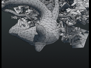 tree with flowers 3D 모델