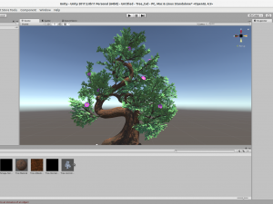 tree with flowers 3D 모델