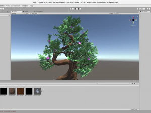 tree with flowers 3D Model