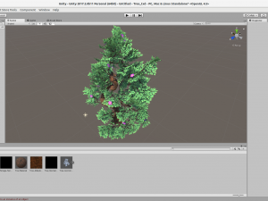 tree with flowers 3D 모델
