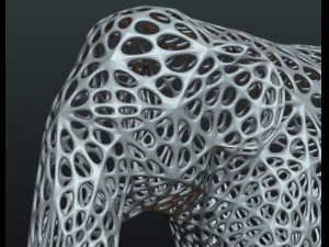mesh elephant Modello di stampa 3D