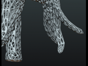 mesh elephant Modello di stampa 3D