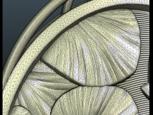 water lily pendant 3D Принт Модель