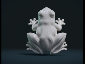 frog Modelo de impresión 3D