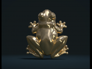 frog Modello di stampa 3D