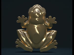 frog Modello di stampa 3D