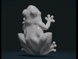 frog Modello di stampa 3D