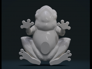 frog Modello di stampa 3D