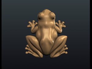 frog Modello di stampa 3D