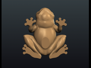 frog Modello di stampa 3D