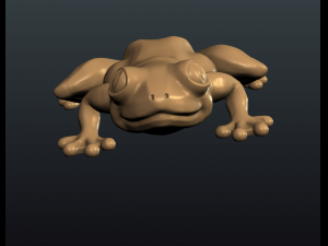 frog Modello di stampa 3D