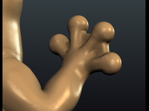 frog Modello di stampa 3D