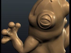 frog Modello di stampa 3D