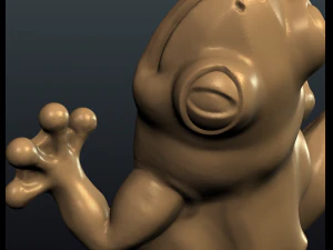 frog 3D Print Model