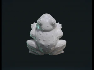 fat frog 3D Print Model