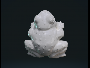 fat frog 3D प्रिंट मॉडल