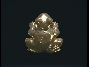 fat frog 3D प्रिंट मॉडल