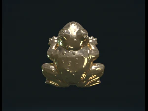 fat frog 3D Print Model