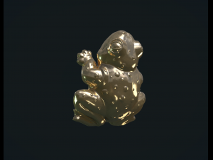 fat frog 3D प्रिंट मॉडल