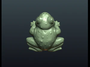 fat frog 3D Print Model