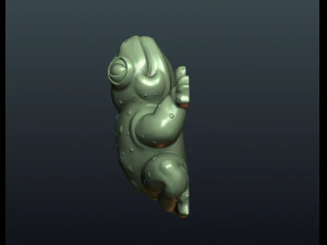 fat frog 3D Print Model