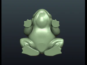 fat frog 3D Print Model