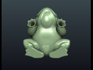 fat frog 3D प्रिंट मॉडल