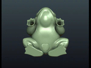 fat frog 3D Print Model