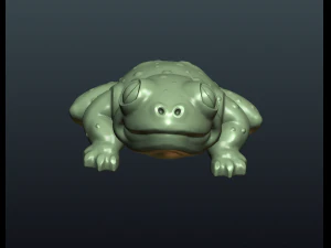 fat frog 3D Print Model