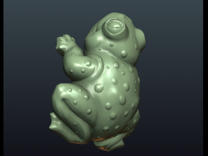fat frog 3D प्रिंट मॉडल