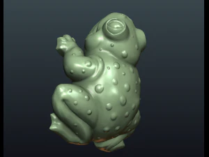 fat frog 3D Print Model