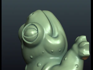 fat frog 3D Print Model