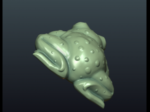 fat frog 3D प्रिंट मॉडल