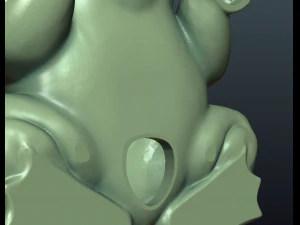 fat frog 3D Print Model