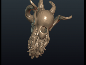 demon head Model do druku 3D