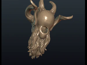 demon head 3D Print Model