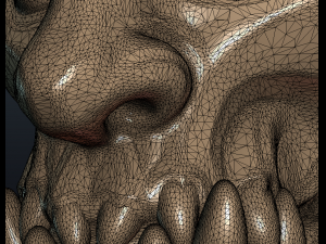 demon head Model do druku 3D