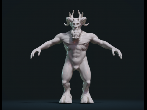 demon figure 3D Model