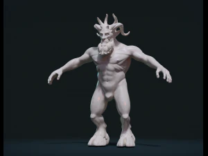 demon figure 3D Model