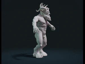 demon figure 3D Model