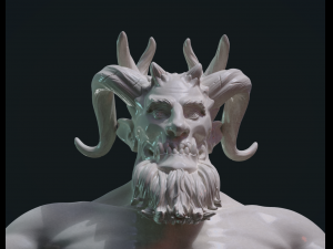 demon figure 3D Model