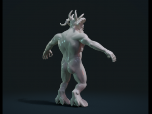 demon figure 3D Model