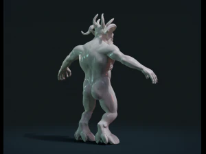 demon figure 3D Model