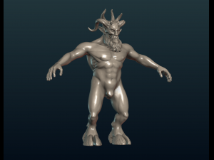 demon figure 3D Model