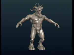 demon figure 3D Model