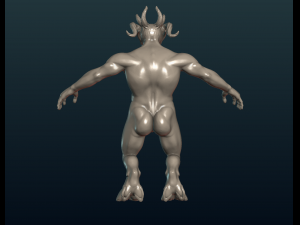 demon figure 3D Model