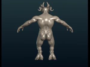 demon figure 3D Model