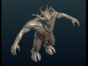 demon figure 3D Model